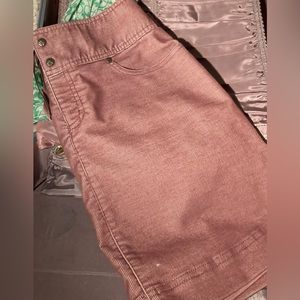 Athleta Vintage Ridge Dusty Rose/Lavender Corduroy Mini🎀Size 8